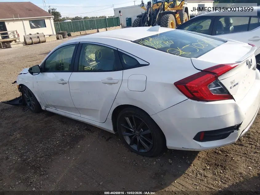 2019 HONDA CIVIC VIN JHMFC1F35KX013599 — фото 13