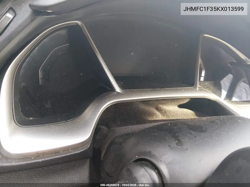 2019 HONDA CIVIC VIN JHMFC1F35KX013599 — фото 14