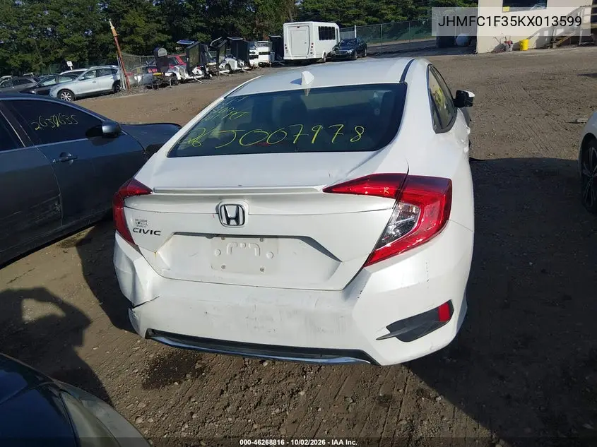 2019 HONDA CIVIC VIN JHMFC1F35KX013599 — фото 15