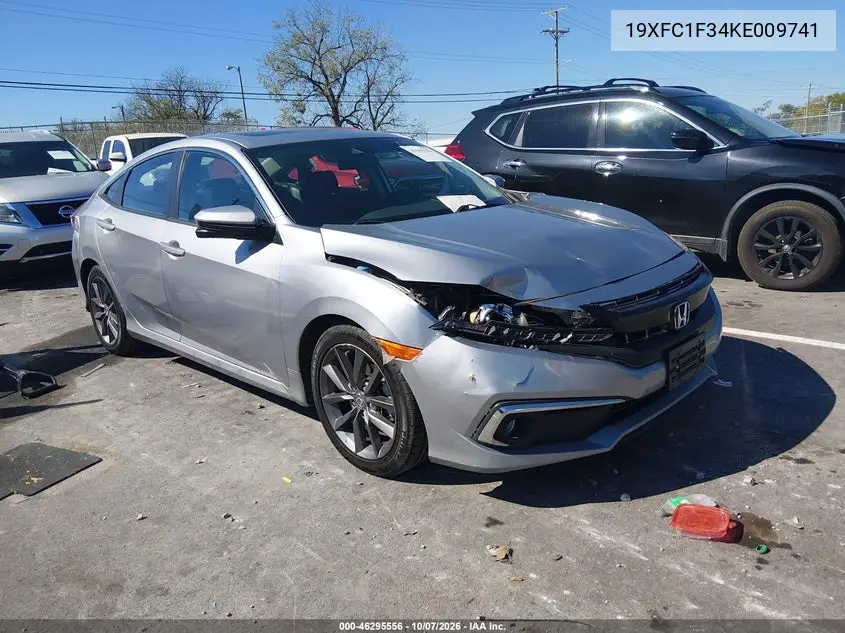 HONDA CIVIC 2019, VIN 19XFC1F34KE009741