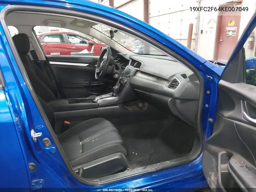 2019 HONDA CIVIC VIN 19XFC2F64KE007049 — фото 5