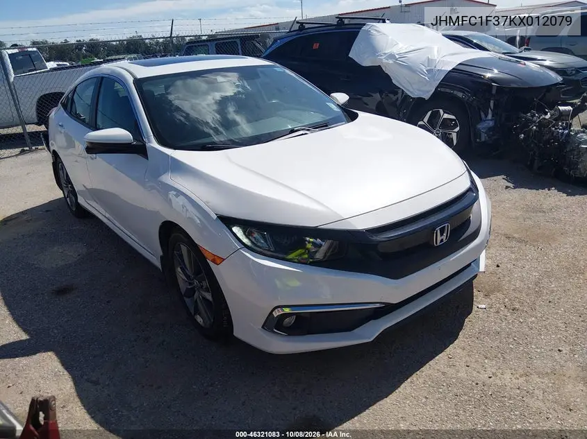 HONDA CIVIC 2019, VIN JHMFC1F37KX012079