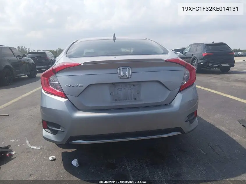 2019 HONDA CIVIC VIN 19XFC1F32KE014131 — фото 16