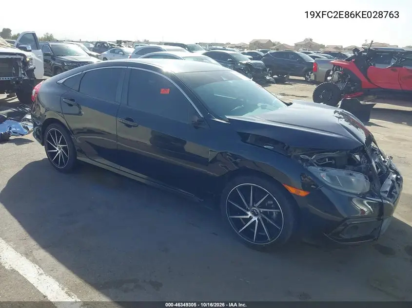 HONDA CIVIC 2019, VIN 19XFC2E86KE028763