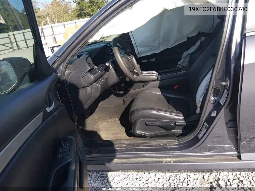 2019 HONDA CIVIC VIN 19XFC2F68KE030740 — фото 5
