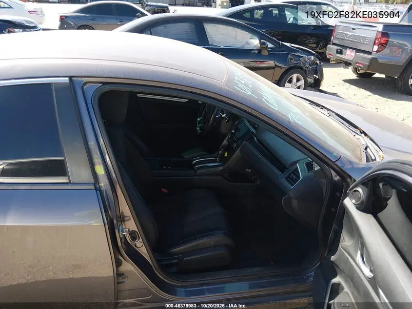 2019 HONDA CIVIC VIN 19XFC2F82KE035904 — фото 5