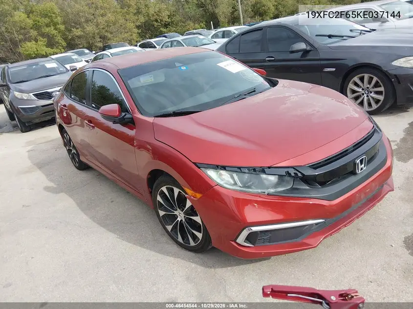 HONDA CIVIC 2019, VIN 19XFC2F65KE037144