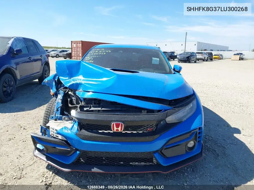 2020 HONDA CIVIC VIN SHHFK8G37LU300268 — фото 12