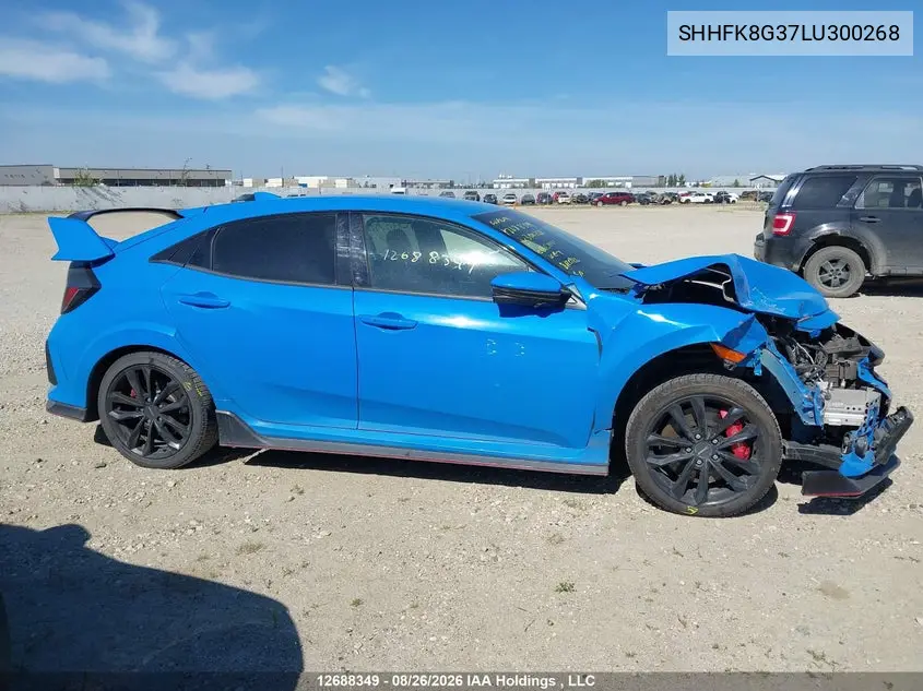 2020 HONDA CIVIC VIN SHHFK8G37LU300268 — фото 13