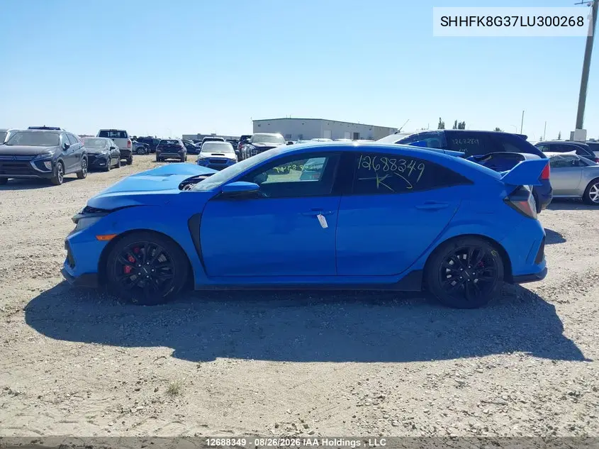 2020 HONDA CIVIC VIN SHHFK8G37LU300268 — фото 14