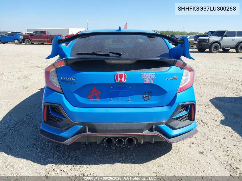 2020 HONDA CIVIC VIN SHHFK8G37LU300268 — фото 16