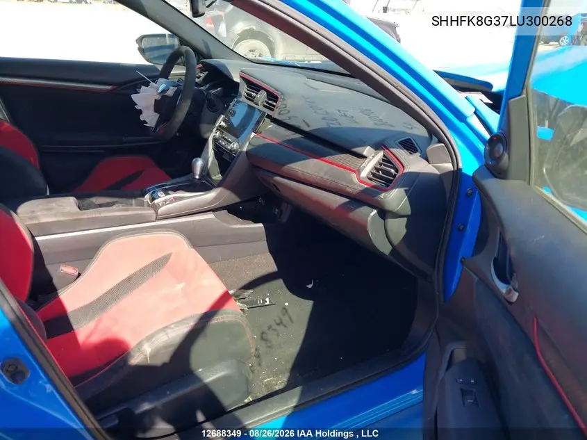 2020 HONDA CIVIC VIN SHHFK8G37LU300268 — фото 6