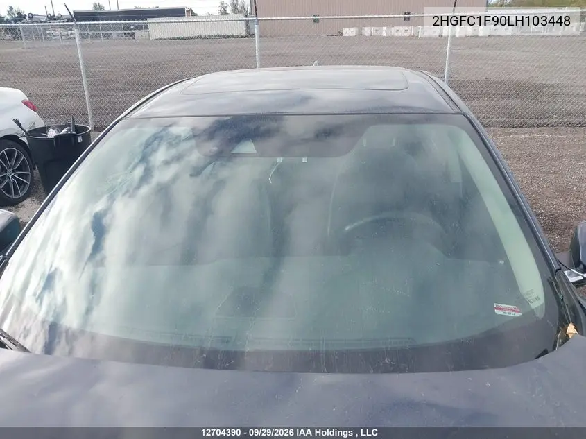 2020 HONDA CIVIC VIN 2HGFC1F90LH103448 — фото 17