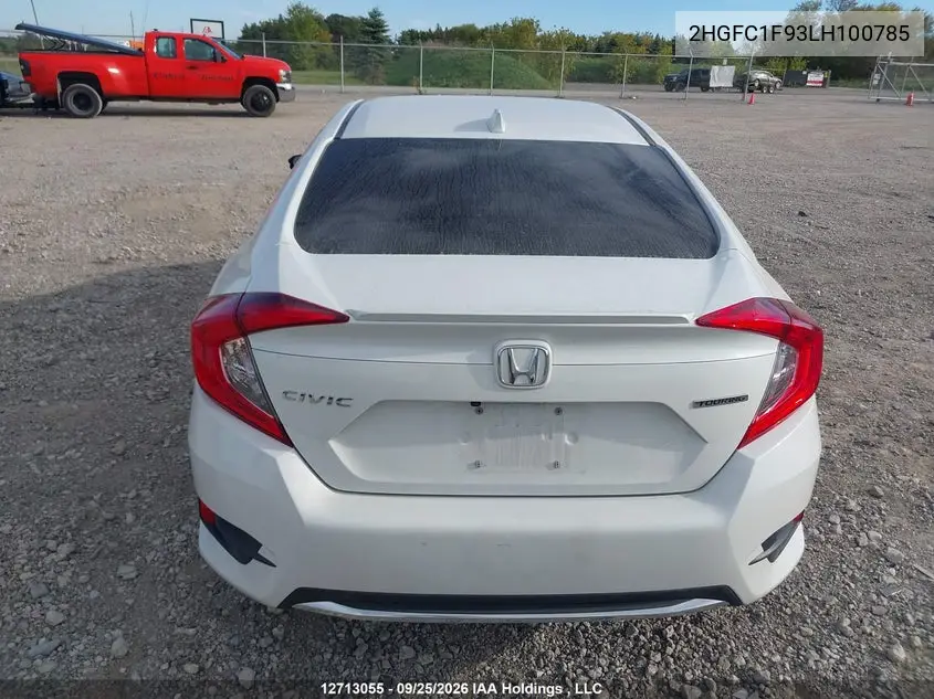 2020 HONDA CIVIC VIN 2HGFC1F93LH100785 — фото 16