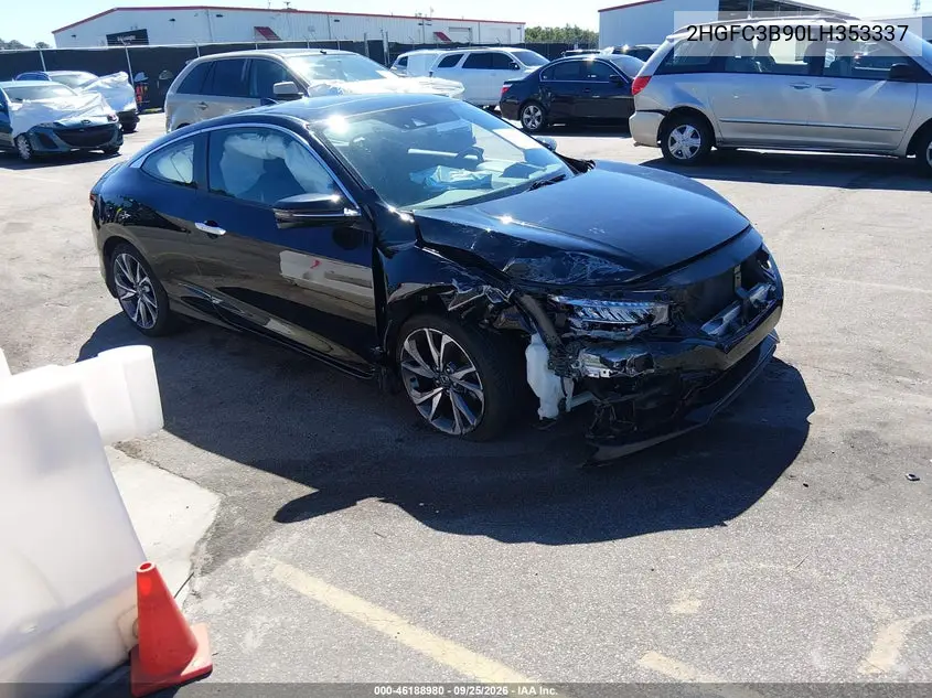 HONDA CIVIC 2020, VIN 2HGFC3B90LH353337