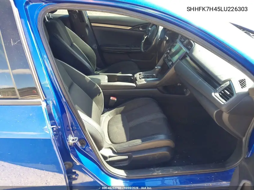 2020 HONDA CIVIC VIN SHHFK7H45LU226303 — фото 5