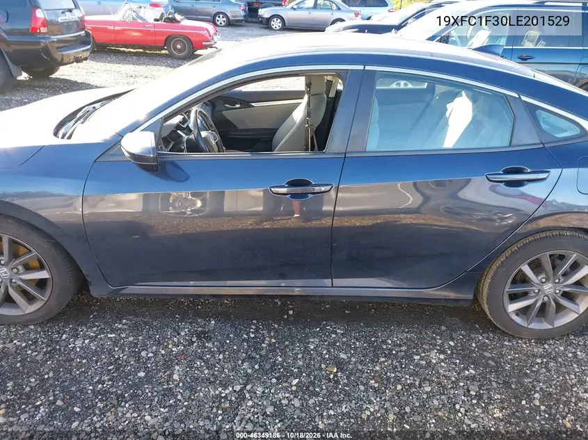 2020 HONDA CIVIC VIN 19XFC1F30LE201529 — фото 14