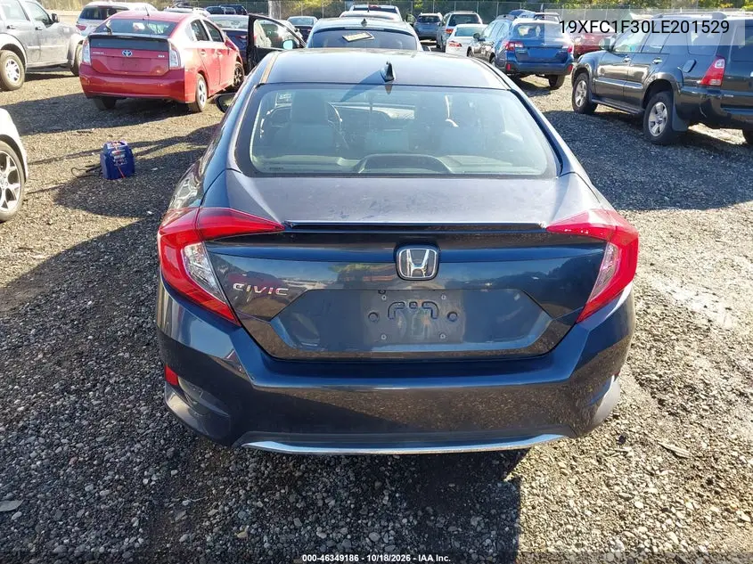 2020 HONDA CIVIC VIN 19XFC1F30LE201529 — фото 16