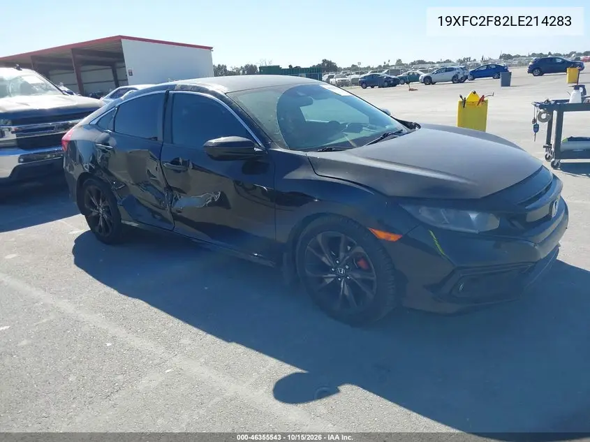 HONDA CIVIC 2020, VIN 19XFC2F82LE214283