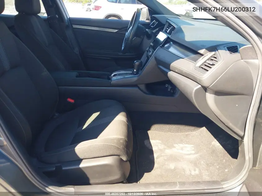 2020 HONDA CIVIC VIN SHHFK7H66LU200312 — фото 5