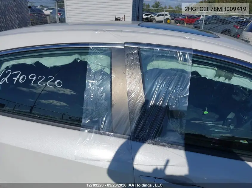 2021 HONDA CIVIC VIN 2HGFC2F78MH009419 — фото 20