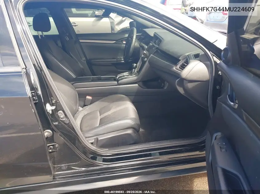 2021 HONDA CIVIC VIN SHHFK7G44MU224609 — фото 5