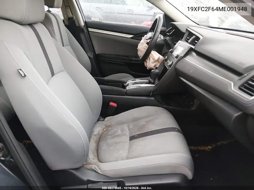 2021 HONDA CIVIC VIN 19XFC2F64ME001948 — фото 5
