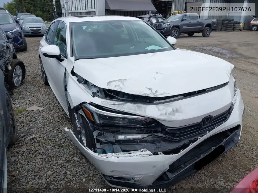 HONDA CIVIC 2023, VIN 2HGFE2F39PH107676