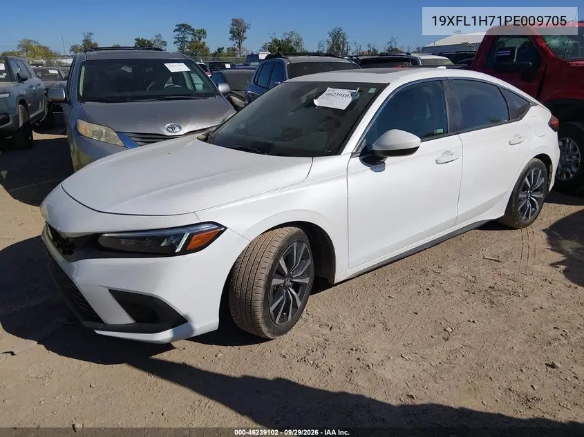 2023 HONDA CIVIC VIN 19XFL1H71PE009705 — фото 2