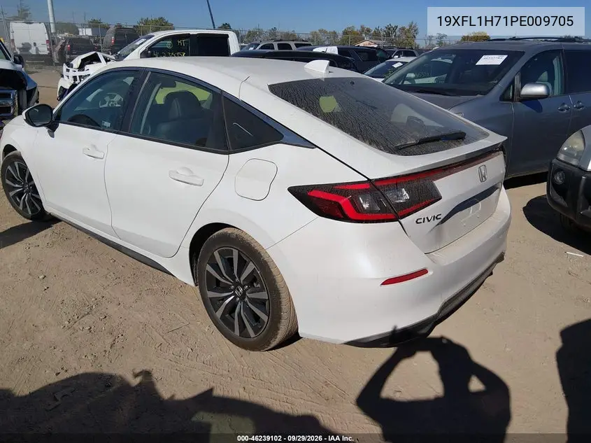 2023 HONDA CIVIC VIN 19XFL1H71PE009705 — фото 3