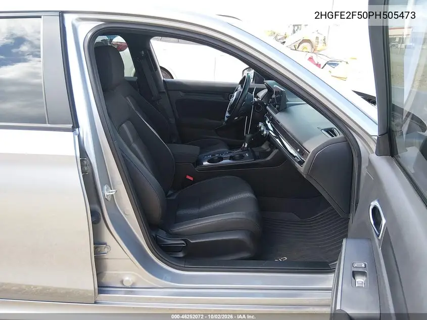 2023 HONDA CIVIC VIN 2HGFE2F50PH505473 — фото 5