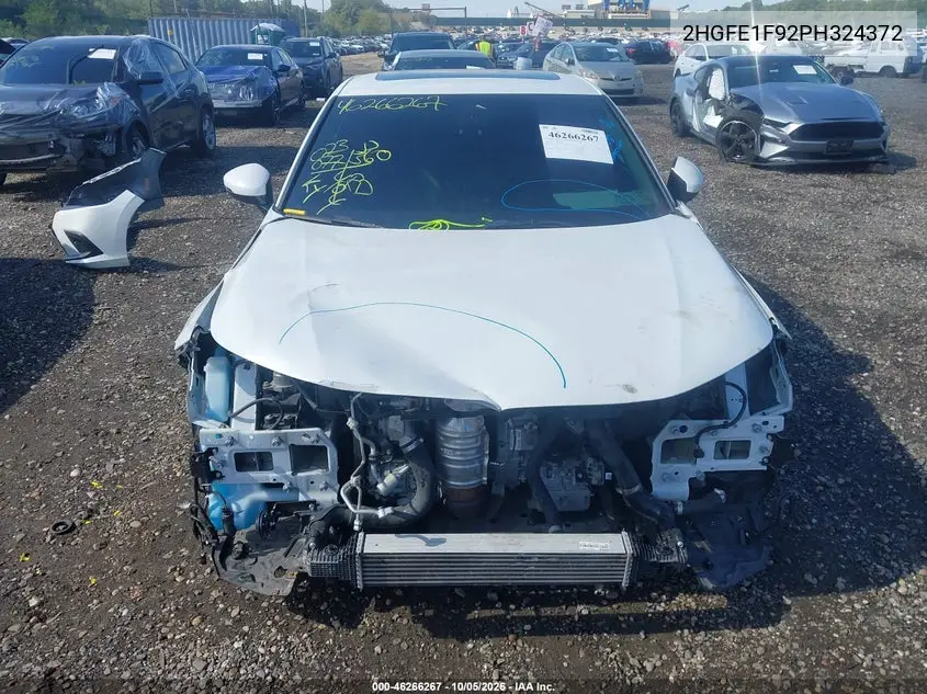 2023 HONDA CIVIC VIN 2HGFE1F92PH324372 — фото 12