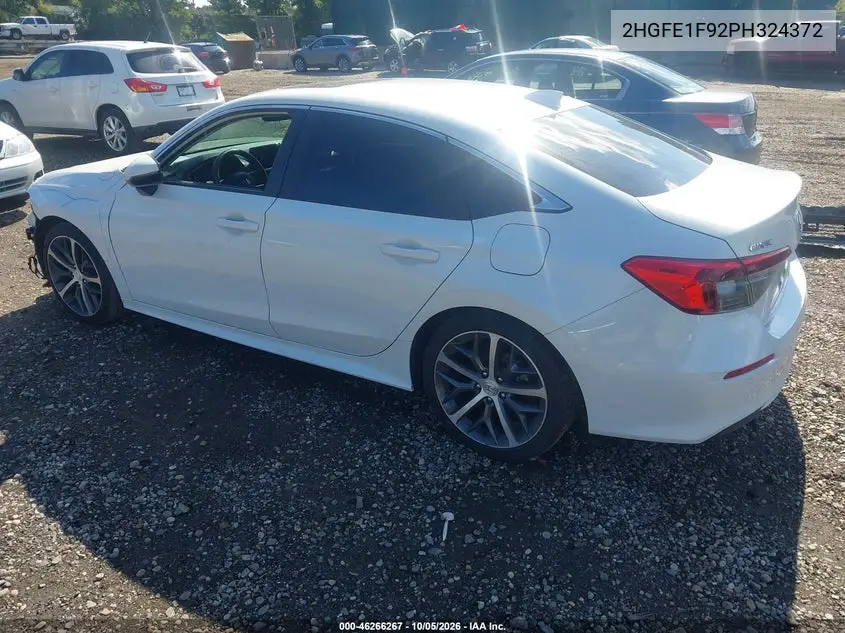 2023 HONDA CIVIC VIN 2HGFE1F92PH324372 — фото 3