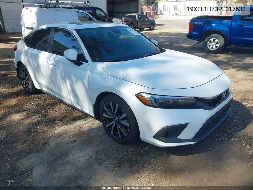 HONDA CIVIC 2023, VIN 19XFL1H73PE017532