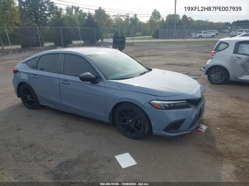 HONDA CIVIC 2023, VIN 19XFL2H87PE007939