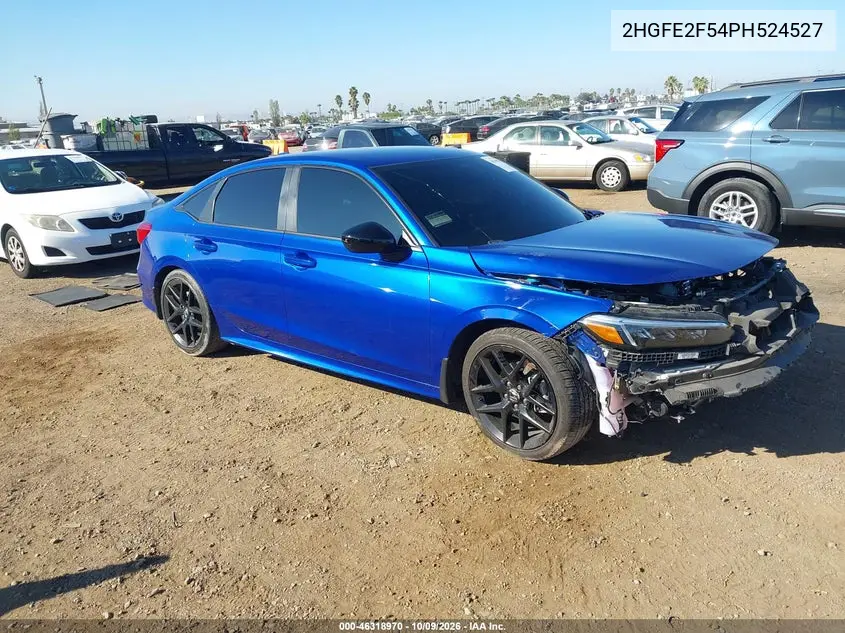 HONDA CIVIC 2023, VIN 2HGFE2F54PH524527