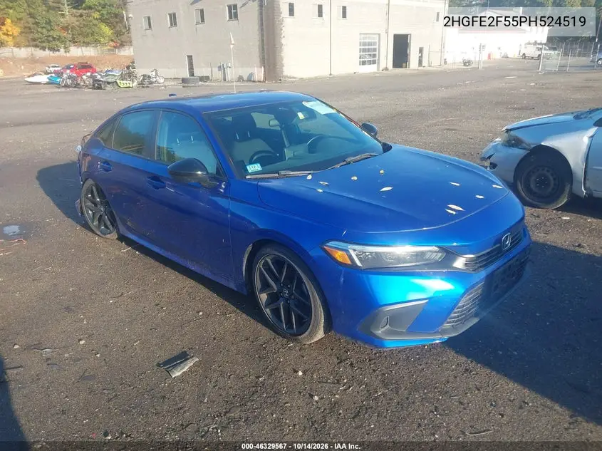HONDA CIVIC 2023, VIN 2HGFE2F55PH524519