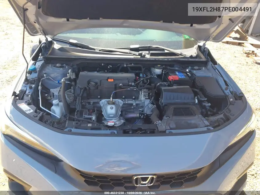2023 HONDA CIVIC VIN 19XFL2H87PE004491 — фото 10