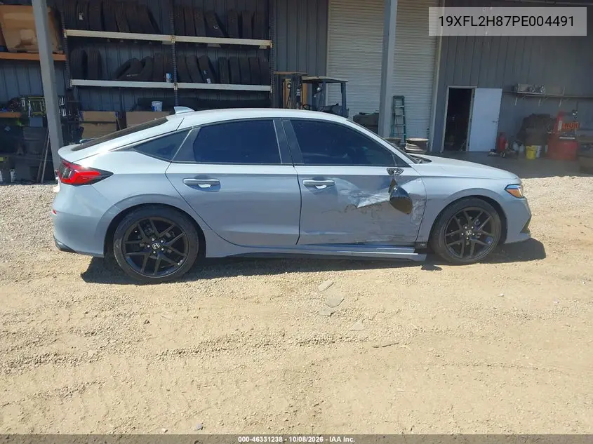 2023 HONDA CIVIC VIN 19XFL2H87PE004491 — фото 13