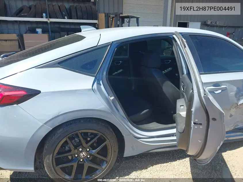2023 HONDA CIVIC VIN 19XFL2H87PE004491 — фото 8