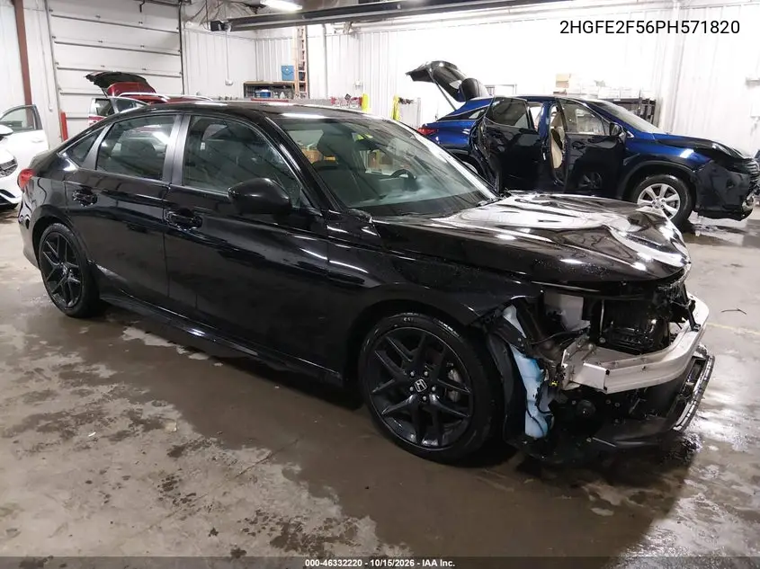 HONDA CIVIC 2023, VIN 2HGFE2F56PH571820