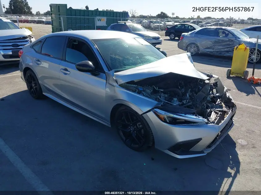 HONDA CIVIC 2023, VIN 2HGFE2F56PH557867