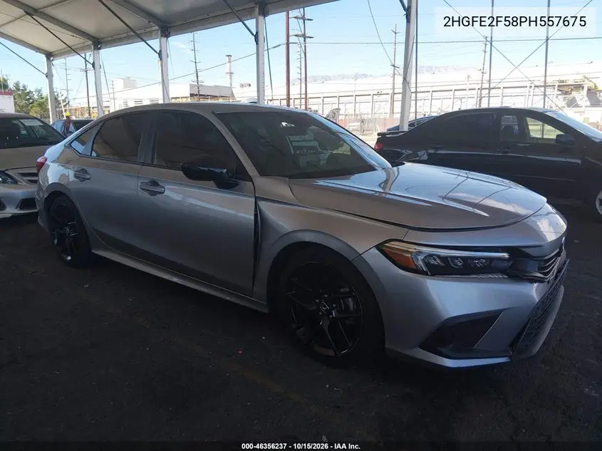HONDA CIVIC 2023, VIN 2HGFE2F58PH557675