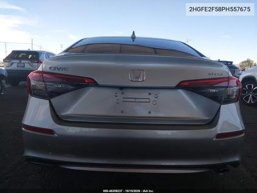 2023 HONDA CIVIC VIN 2HGFE2F58PH557675 — фото 16
