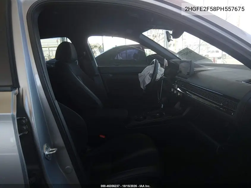 2023 HONDA CIVIC VIN 2HGFE2F58PH557675 — фото 5