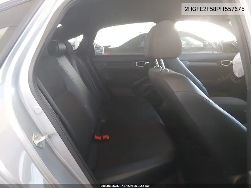 2023 HONDA CIVIC VIN 2HGFE2F58PH557675 — фото 8