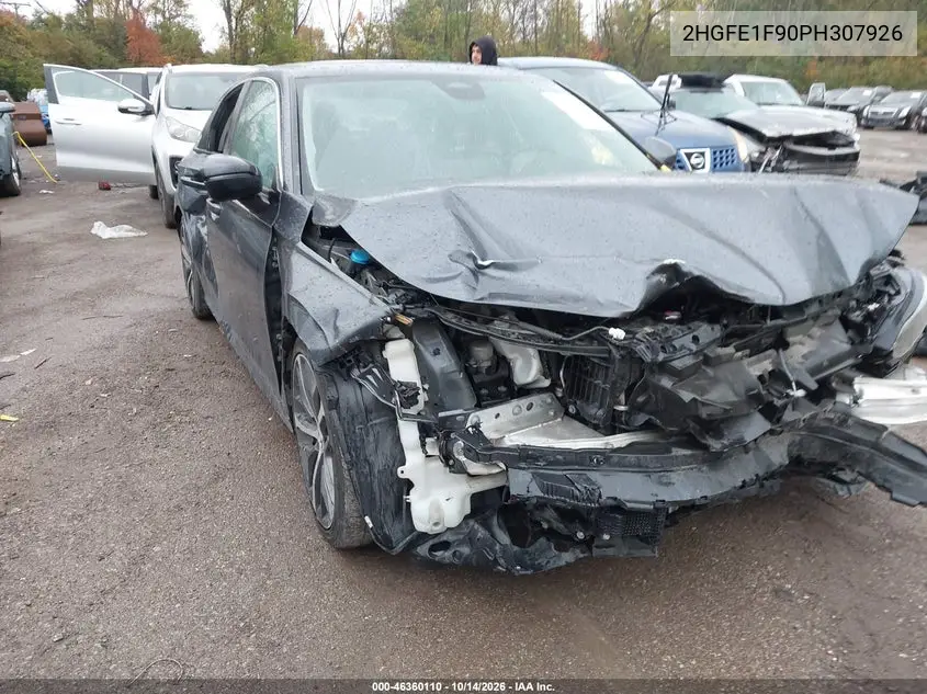 HONDA CIVIC 2023, VIN 2HGFE1F90PH307926