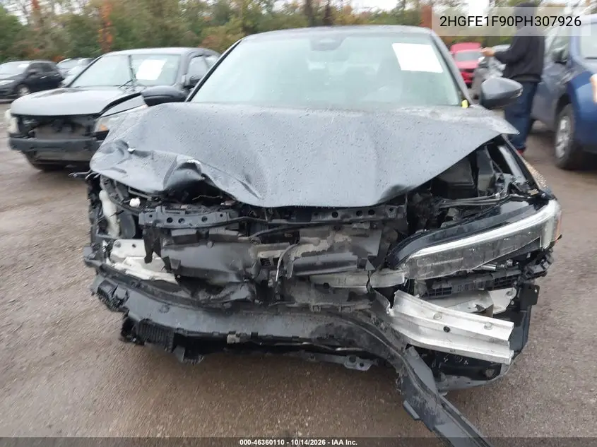 2023 HONDA CIVIC VIN 2HGFE1F90PH307926 — фото 11