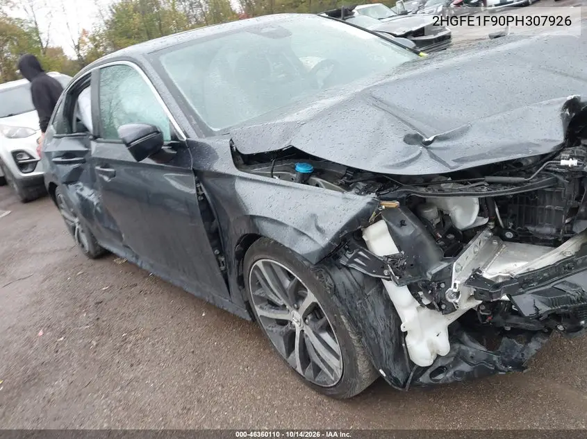 2023 HONDA CIVIC VIN 2HGFE1F90PH307926 — фото 12