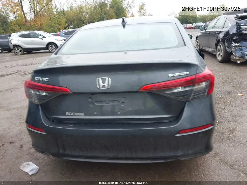 2023 HONDA CIVIC VIN 2HGFE1F90PH307926 — фото 15